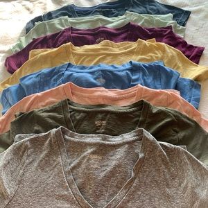 Mossimo bundle of v-neck shirts